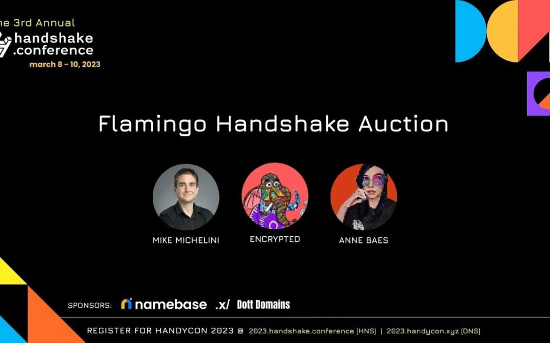 Flamingo Handshake Auction